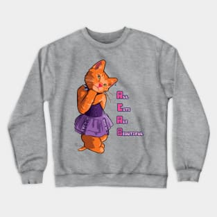 ACAB Kitten (no BG) Crewneck Sweatshirt